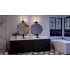 Urban Ambiance Luxury Contemporary Bath Light 8.5''H x 13.5''W,  Midnight Black Finish,  Louisville Collection, UHP4329 - 2 of 4