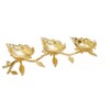 Classic Touch Gold Leaf 3 Sectional Relish Dish - 2 of 3