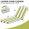 Crestlive Products Patio Outdoor Chaise Lounge Cushion Beige 2 PC - 2 of 4
