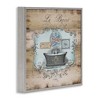 Stupell Industries Le Bain Vintage Style Bath, 12" x 12" - 3 of 4