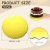 Unique Bargains Disposable Greaseproof Cardboard Scalloped Cake Platters 10 Pcs - 2 of 4