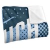Baruch College Fan Zone Silky Touch Super Soft Throw Blanket 50x60 - 3 of 4