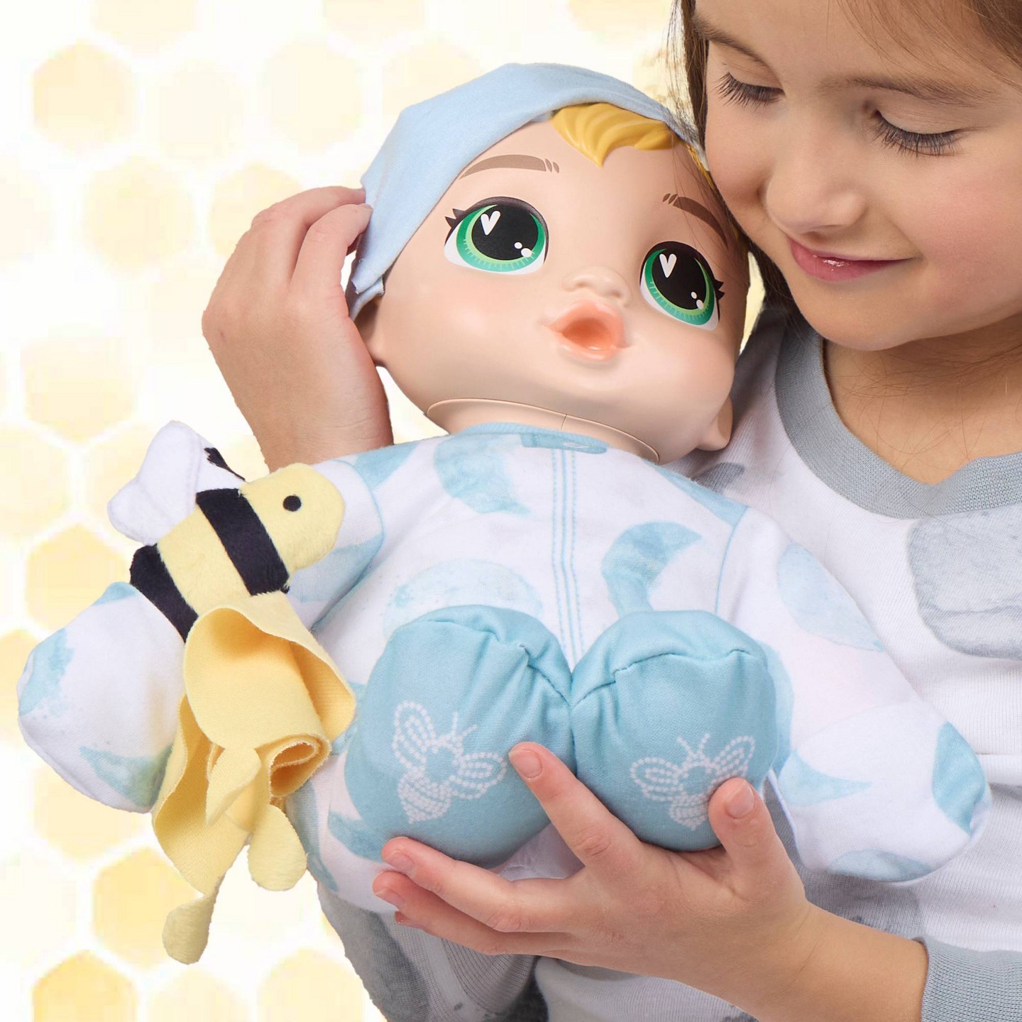 Детские куклы Baby Alive Moonlight Cuddles Blonde Hair — фото 6