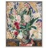 Art Remedy Alfred Henry Maurer - Flowers in a Vase Vintage Classic Roses Wall Art Framed - 2 of 4