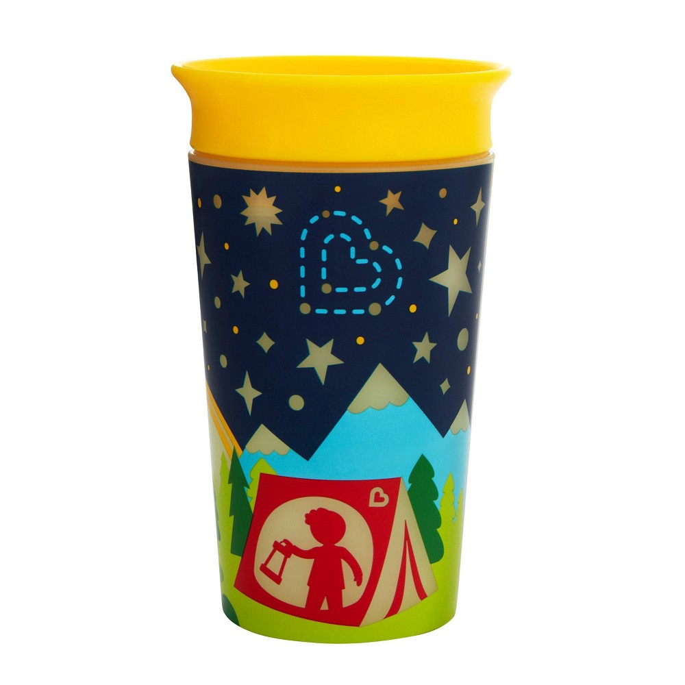 Photos - Baby Bottle / Sippy Cup Munchkin Miracle 360 Glow in the Dark Sippy Cup Camping - 9oz 