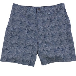 Calvin Klein Mens Wave Print Swim Bottom Board Shorts - 1 of 2
