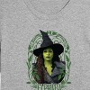 Women's - Wicked - Art Noveau Elphaba Cropped Graphic T-Shirt - 2 of 4