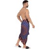 LA LEELA Men's Sarong Beach Cover Ups Wraps One Size Royal Mandala - 3 of 4