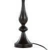 LumiSource Topaz 27" Contemporary Table Lamp Oil Rubbed Bronze with Clear K9 Crystal and Metal Shade - 4 of 4