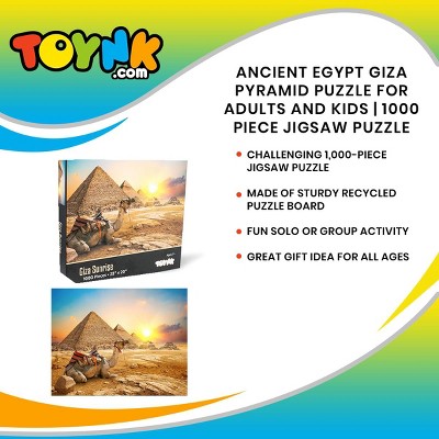 Giza Sunrise Ancient Egypt 1000 Piece Jigsaw Puzzle