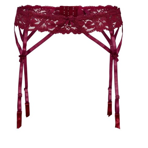 Adore Me Women's Lacie Garter Belt Lingerie - image 1 of 3