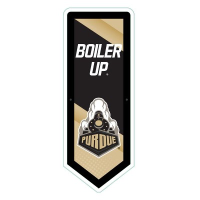 Evergreen Ultra-Thin Glazelight LED Wall Decor, Pennant, Purdue University- 9 x 23 Inches Made In USA