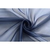 GoodGram Montauk Accents 2 Piece Grommet Top Summery Sheer Voile Window Curtain Panels For Small/Short Windows - 2 of 2
