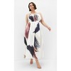 Women's Plus Size Jolie Geo Maxi Dress - ivory | CITY CHIC - 2 of 4
