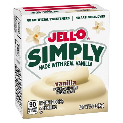 JELL-O Simply Vanilla Pudding - 3.4oz