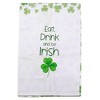 Ganz 28.0 Inch Saint Patrick's Day Tea Towels Clover Irish Drink Kitchen Towel - 2 of 3