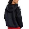 Reebok Womens Quarter Zip Hoodie Sweatshirt - 2 of 2