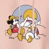 Women's - Disney - Mickey & Friends Cropped Graphic Hoodie - image 2 of 3