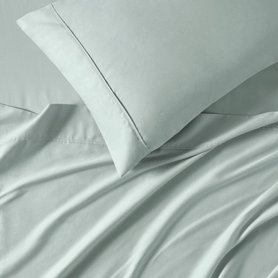 Aqua Organic Cotton King Deep Pocket Sheet Set