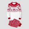PATPAT Christmas Reindeer and Snowflake Print Family Matching Pajamas Sets - 3 of 4