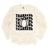 Simply Sage Market Stacked Thankful Pumpkin Garment Dyed Long Sleeve - 2 of 4