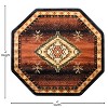 Masada Rugs Southwest Native American Geometric Medallion Area Rug - Design B357 - image 4 of 4