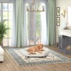 EROMMY Pet Bed for Small and Medium Dogs, Thick Foam Pet Sofa with Removable Fuzzy Cover - 3 of 4