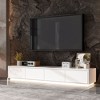 Famapy Sleek & Contemporary TV Console with Adjustable Lighting - Ideal for Modern Home Entertainment Setups - 2 of 4