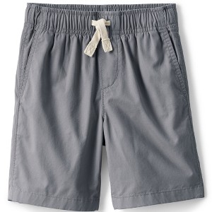 Lands' End Kids Pull On Chambray Elastic Waist Shorts - 1 of 2