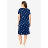 Woman Within Plus Size Perfect Short-Sleeve Crewneck Tee Dress - 3 of 4