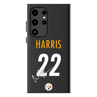 Keyscaper NFL Pittsburgh Steelers Players Game Tactic MagSafe Compatible Cell Phone Case for Samsung Galaxy