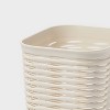 4pk Wave Mini Decorative Basket Cream - Brightroom™ - 3 of 4