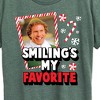 Women's - ELF - Christmas Smilings My Favorite Short Sleeve Graphic T-Shirt - 2 of 4