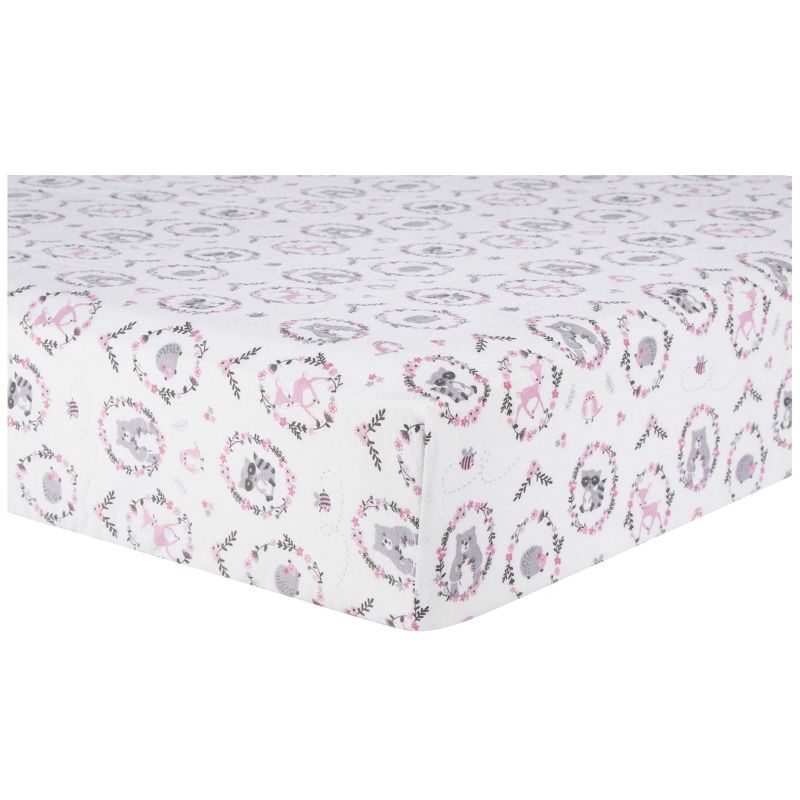 Trend Lab Flannel Fitted Crib Sheet, 3 of 6