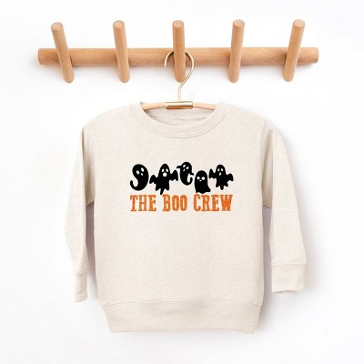 The Juniper Shop The Boo Crew Glitter Youth Ultra-Soft Graphic Sweatshirt