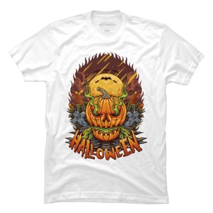 Men's Design By Humans halloween By arjanaproject T-Shirt - 1 of 4