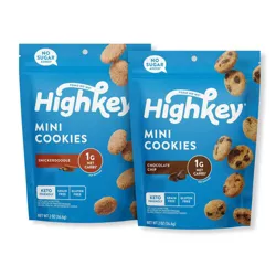 Highkey Chocolate Chip & Snickerdoodle Mini Cookies Bundle