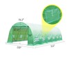 EROMMY Walk-In Greenhouse Tunnel, Large Gardening Plant Hot House Portable Tunnel Tent，Green - 3 of 4
