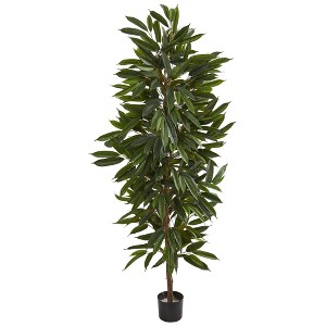 Nearly Natural 6.5-ft Mango Artificial Tree - 1 of 1