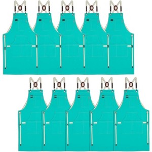 Heavy-Duty Multi-Pocket Canvas Apron - for Gardening, Painting, BBQ, Carpentry & More, Adjustable Sizes M to XXL for All Professions - 1 of 4