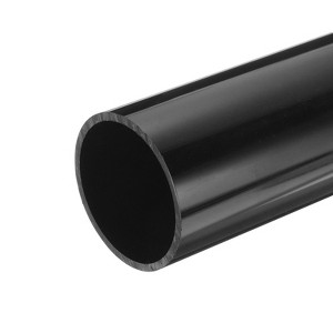 Unique Bargains PVC Water Plumb DIY Crafts High Impact Rigid Round Pipes 8" Length - 1 of 4