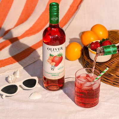 Oliver Strawberry Hibiscus Wine Spritz - 750ml