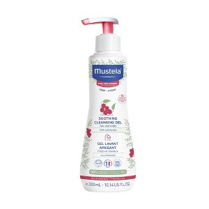Mustela Sensitive Moisturizing Soothing Baby Cleansing Gel - Unscented - 10.14 fl oz - 1 of 4