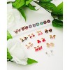 Disney Mickey, Minnie Mouse & Friends Stud Earrings Pack of 16 Pairs - Officially Licensed Disney Earrings for Daily Wear - image 3 of 4