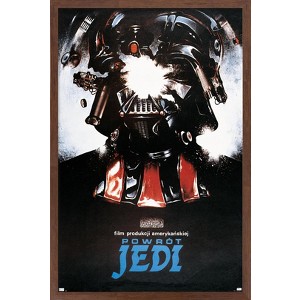 Trends International Star Wars: Return of the Jedi - Polish One Sheet Framed Wall Poster Prints - 1 of 4