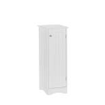 Ashland Slim Single Door Cabinet White - RiverRidge Home