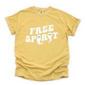 Simply Sage Market Free Spirit Ghost Distressed  Garment Dyed Tee - 1 of 4