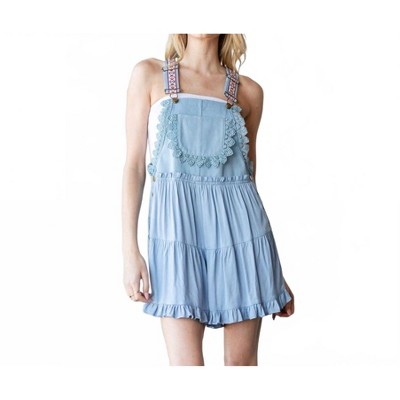 Women's Daisy Do Little Romper Overalls - Veveret