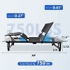 DOMETOUR Adjustable Bed Base Frame Head and Foot Incline Quiet Motor King Size Zero Gravity - 2 of 4