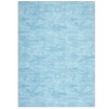 Modern Washable Rugs Abstract Area Rug Non Slip Low Pile Accent Rugs for Living Room Bedroom - 3 of 4